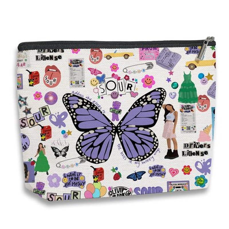 kdxpbpz Music Lovers Gifts for Women, Song Lover Fans Makeup Bag, Do You Get Merchandise Gift, Birthday Gift for Best Friend Sister Girls, Travel Toiletry Makeup Organizer Zipper Pouch