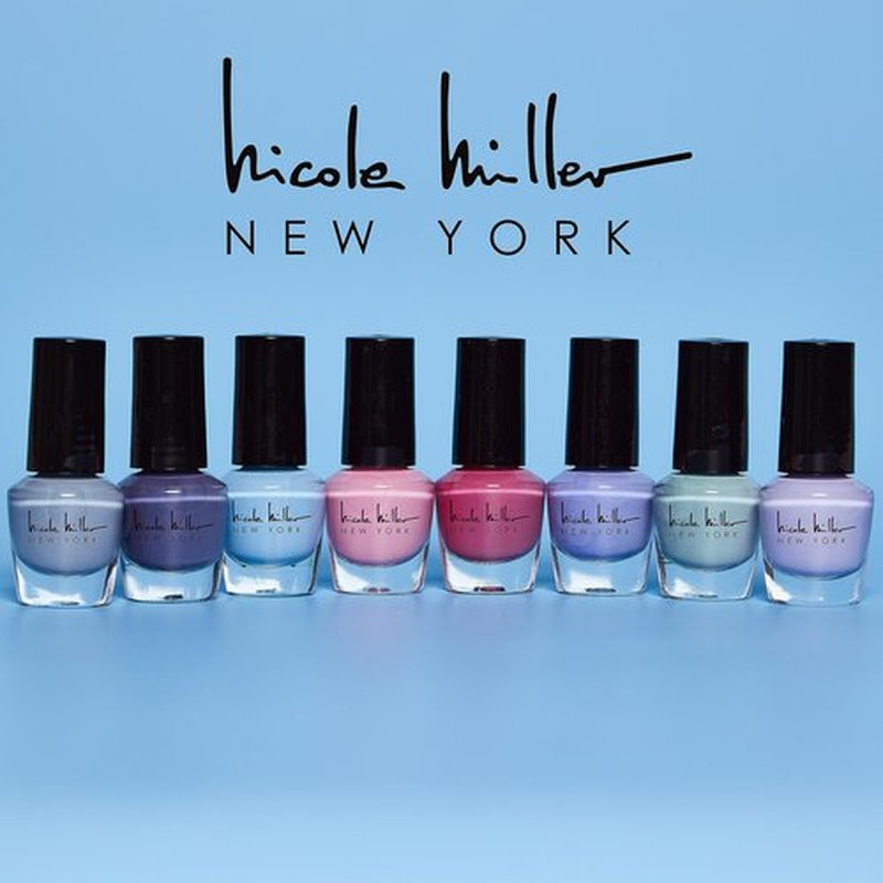 Nicole Miller Mini Nail Polish Set – Glossy, Vibrant Colors for Fingernails & Toenails, Spring and Summer