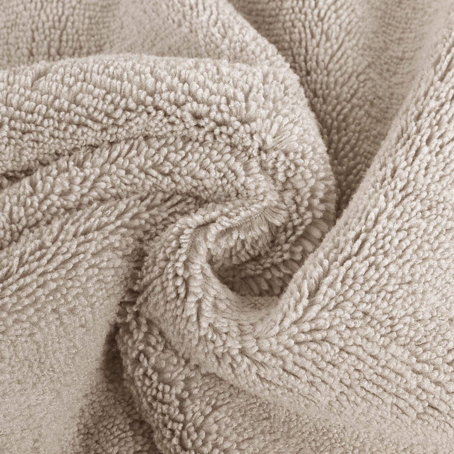 POLYTE Premium Lint Free Microfiber Washcloth Face Towel, 13 x 13 in, Set of 6 (Pink)