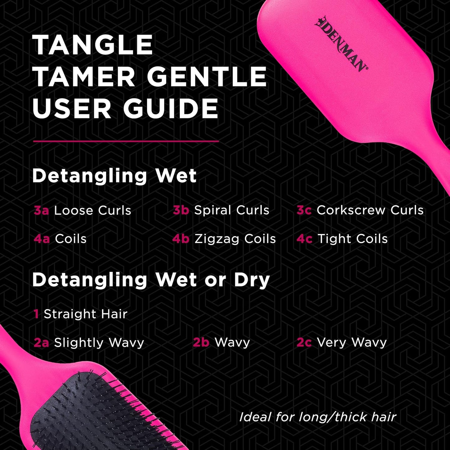 Denman Denman D 90 L Tangle Tamer Ultra Brush