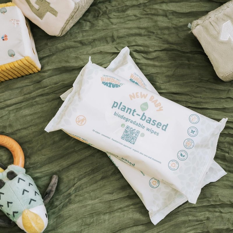 Plant-Based Baby Wipes - 100% Biodegradable & Compostable | 672 Count, 99% Plant-Based Ingredients