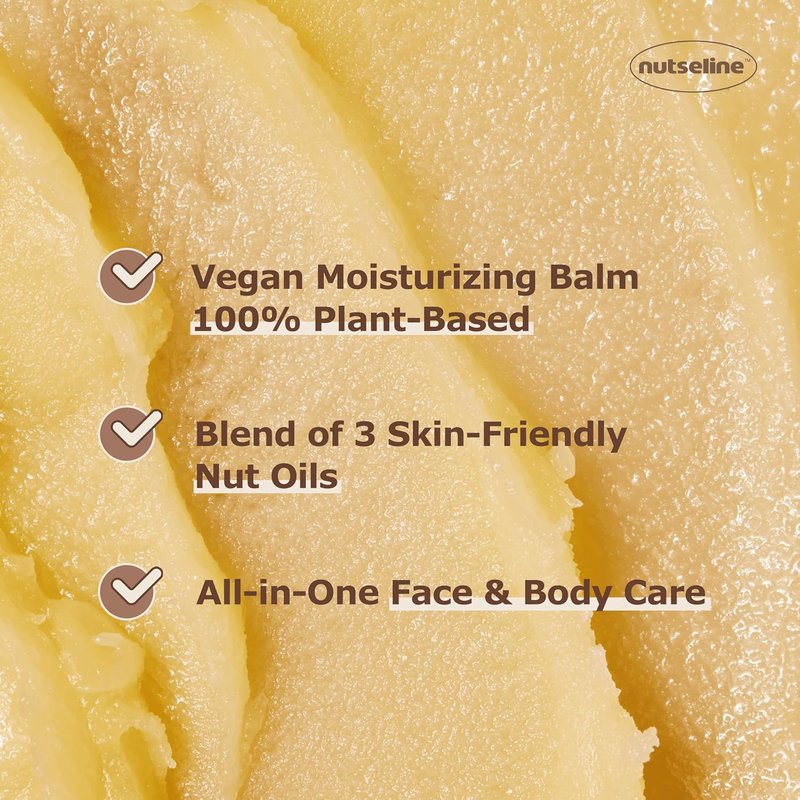 Super Nut Nourishing Balm - Korean Skin Care Moisturizer for Dry, Itchy Skin | Petroleum-Free 50ml/1.69oz