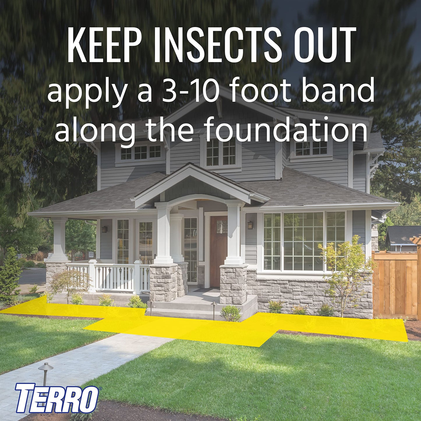 TERRO T901-6 Ant Killer Plus Multi-Purpose Insect Control for Outdoors - Kills Fire Ants, Fleas, Cockroaches, and Other Crawling Insects - 3lb (Pack of 2)