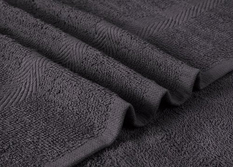 Towel and Linen Mart 100% Cotton 6 Pack Bath Towel Set, Quick Dry, Super Absorbent, Light Weight, Soft, (27 x 54 Pack of 6) (27 x 54 6 Pack, Beige, White, Grey, Sky Blue, SAGE Green, Navy)