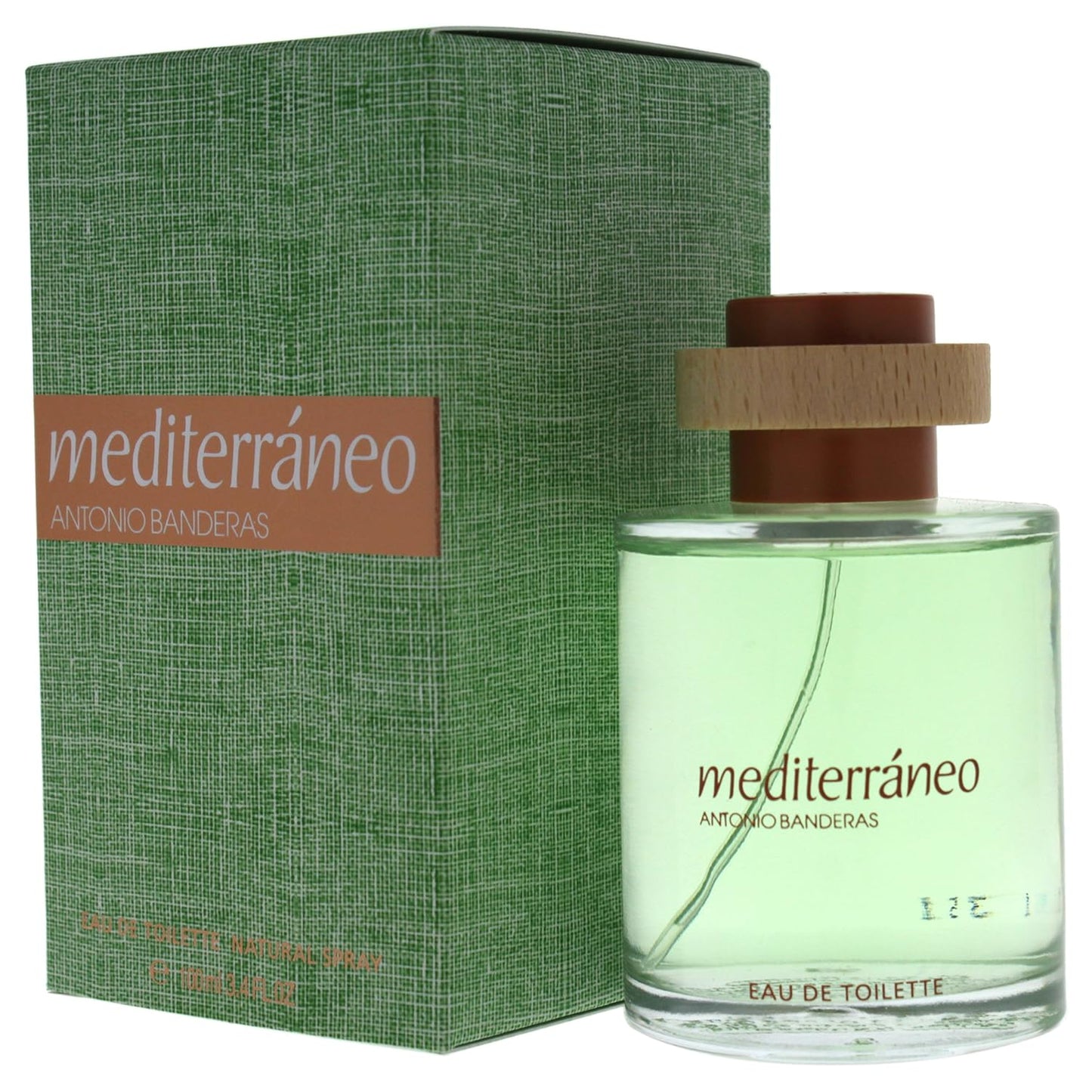Mediteraneo by Antonio Banderas Eau de Toilette Spray for Men - 3.4 oz