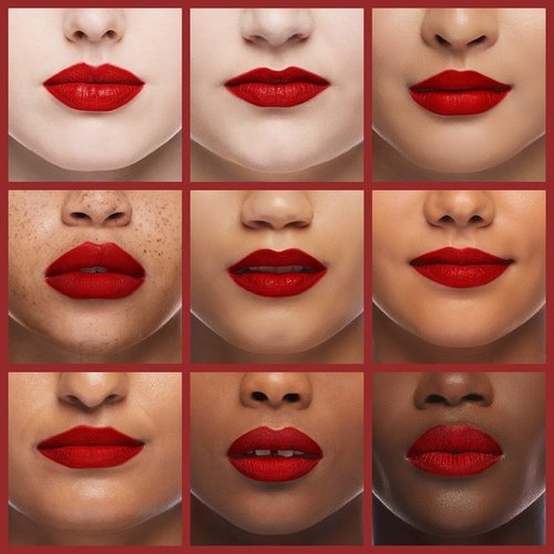 Maybelline Color Sensational Lipstick, Lip Makeup, Matte Finish, Hydrating Lipstick, Nude, Pink, Red, Plum Lip Color, Smoking Red, 0.15 oz; (Packaging May Vary)