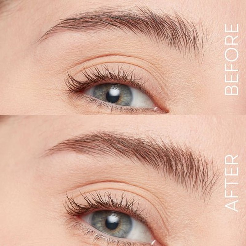 Eyeko Fluffy Brow - Shade 3 Neutral Medium Brown - Fiber Enhanced Tinted Brow Gel - Volume & Hold - With Castor Oil and Vitamin E - Vegan 8ml