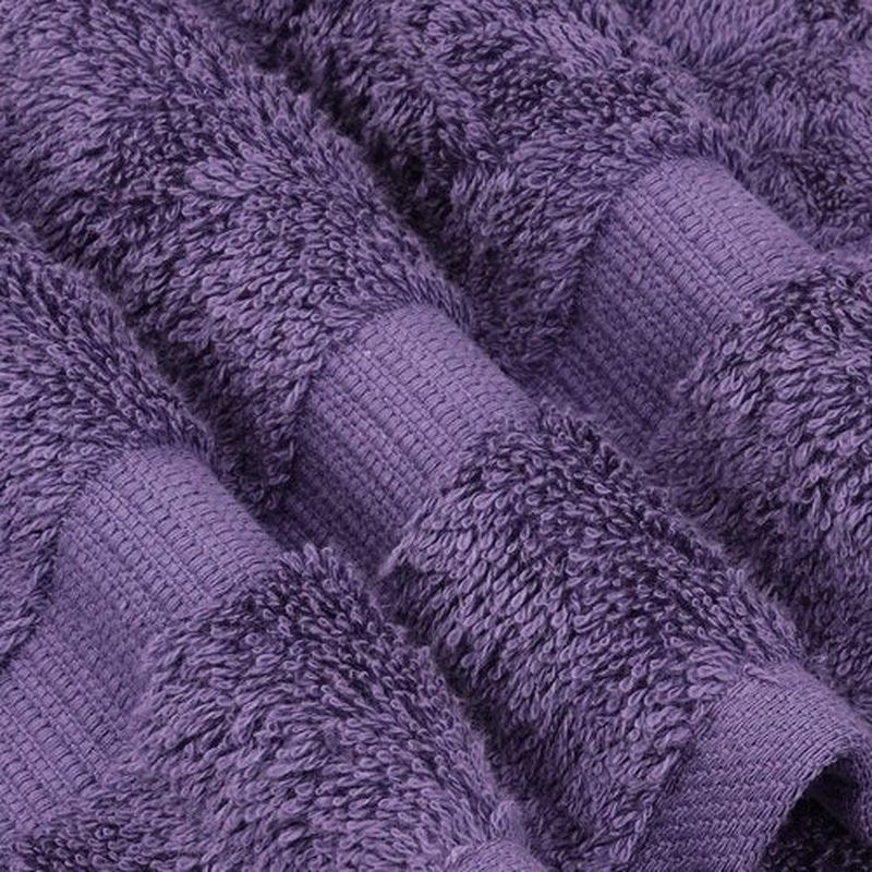 Chakir Turkish Linens | Hotel & Spa Quality 100% Cotton Premium Turkish Towels | Soft & Absorbent (4-Piece Washcloths, Plum)