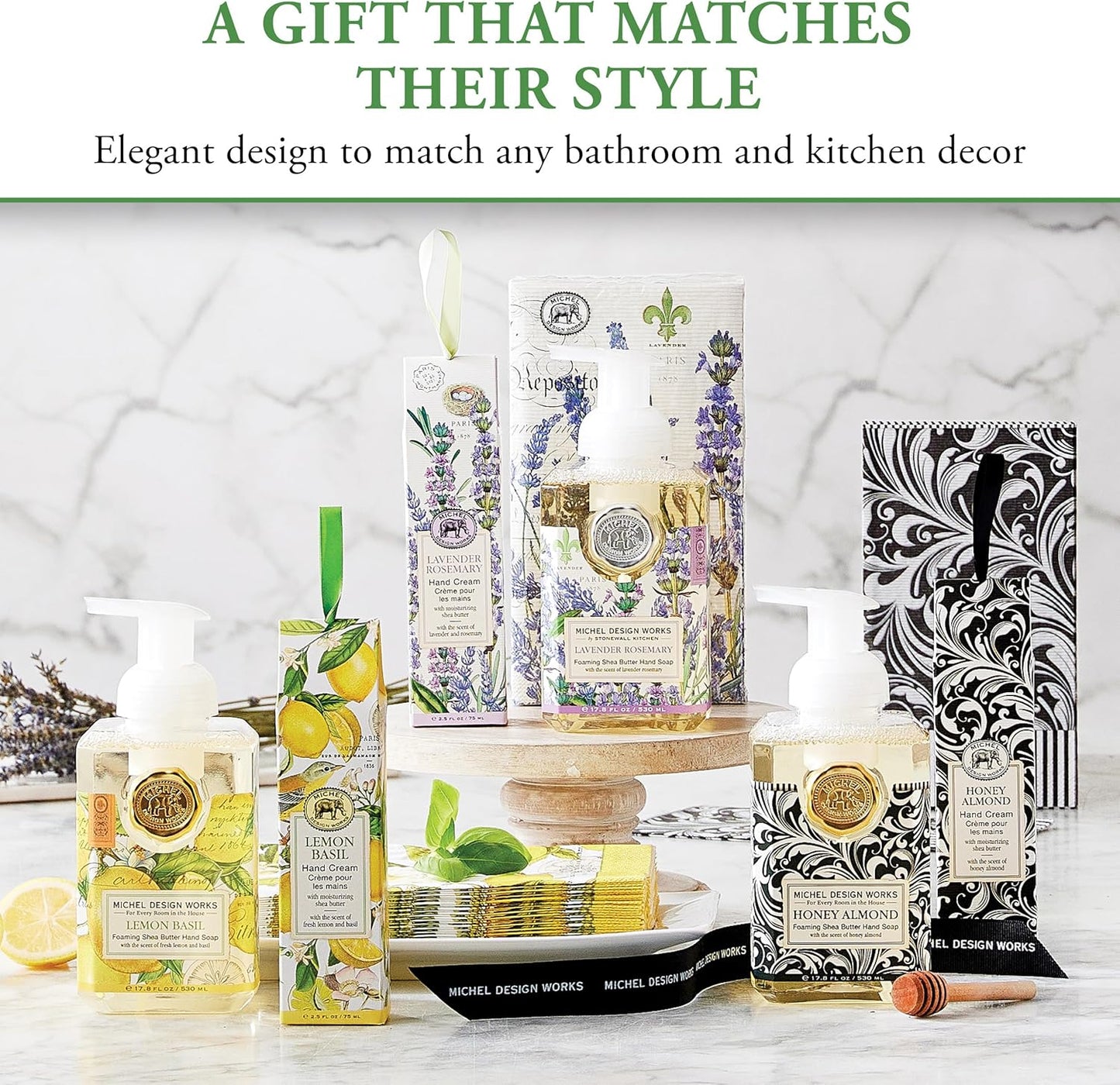 Fresh Avocado Handcare Caddy by Michel Design Works - Stylish & Functional