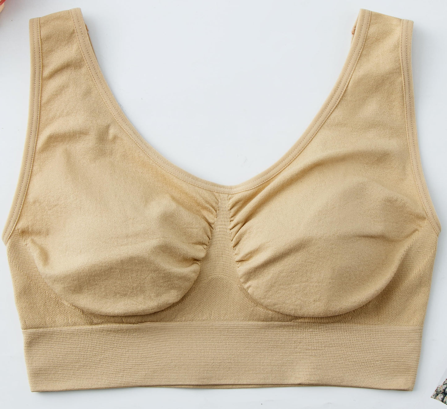 Hiking Gril Women's Comfort Wirefree Bralette Unpadded Sleep Yoga Bra HBF 3XL