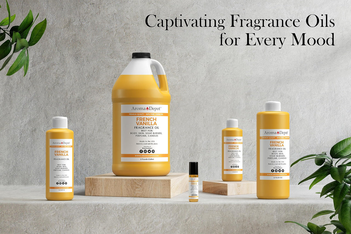 Aroma Depot French Vanilla Perfume/Body Oil (7 Sizes) Our Interpretation, Premium Quality Uncut Fragrance Oil Sweet Scent (2 Ounce Plastic Bottle (60ml))