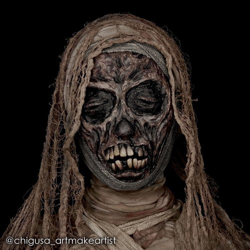 Mehron Makeup Liquid Latex | SFX Makeup | Halloween Latex Makeup | Latex Glue for Skin | Prosthetic Glue 9 fl oz (266 ml) (Dark Flesh)