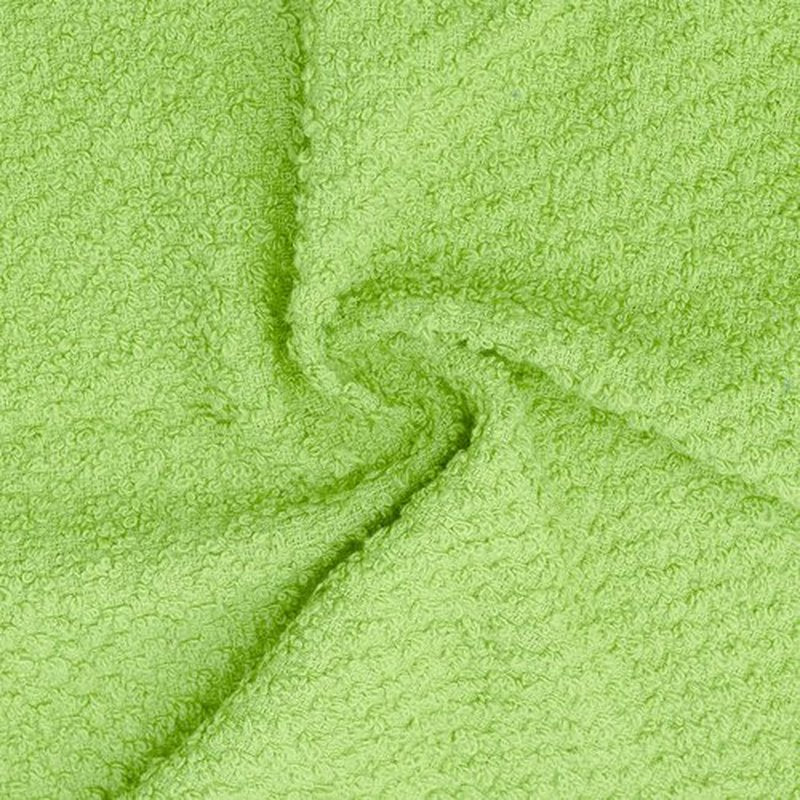 Tukasa Linens 16 Pack Cotton Washcloths for Body and Face, 12x12 Inches, Multipurpose and Lightweight Wash Clothes for Face. Highly Absorbent - Travel and Bath Towel (Green Family)