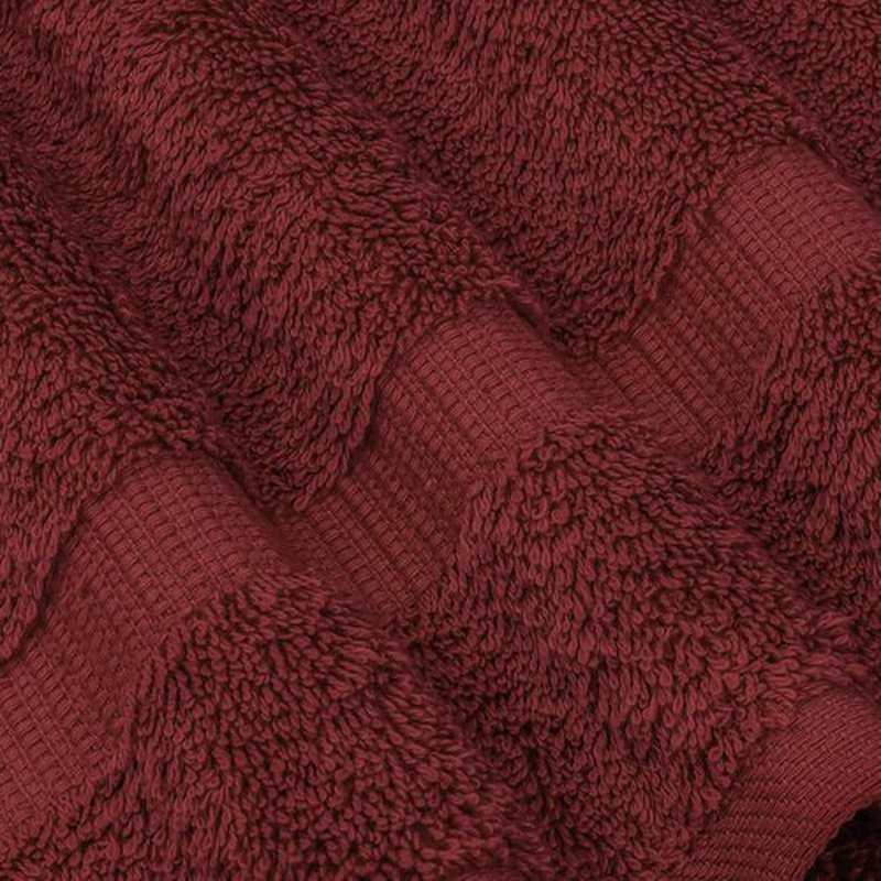 Chakir Turkish Linens | Hotel & Spa Quality 100% Cotton Premium Turkish Towels | Soft & Absorbent (4-Piece Washcloths, Cranberry)