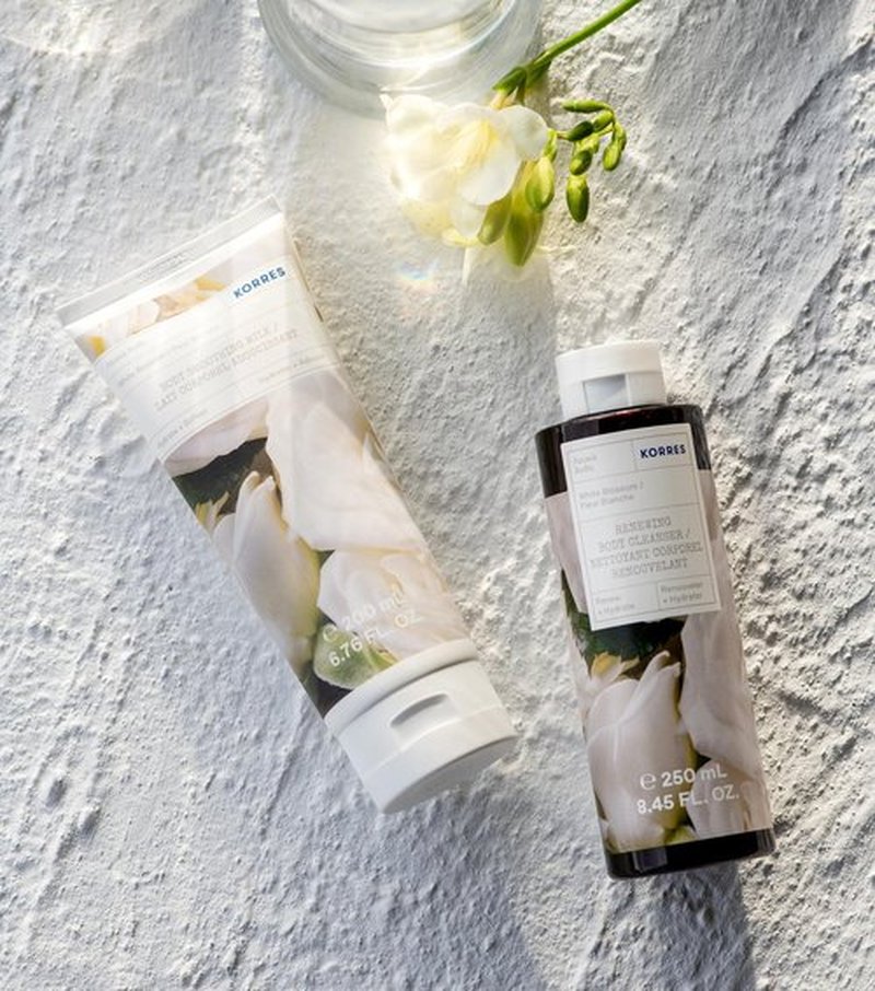 Korres White Blossom Renewing Body Cleanser