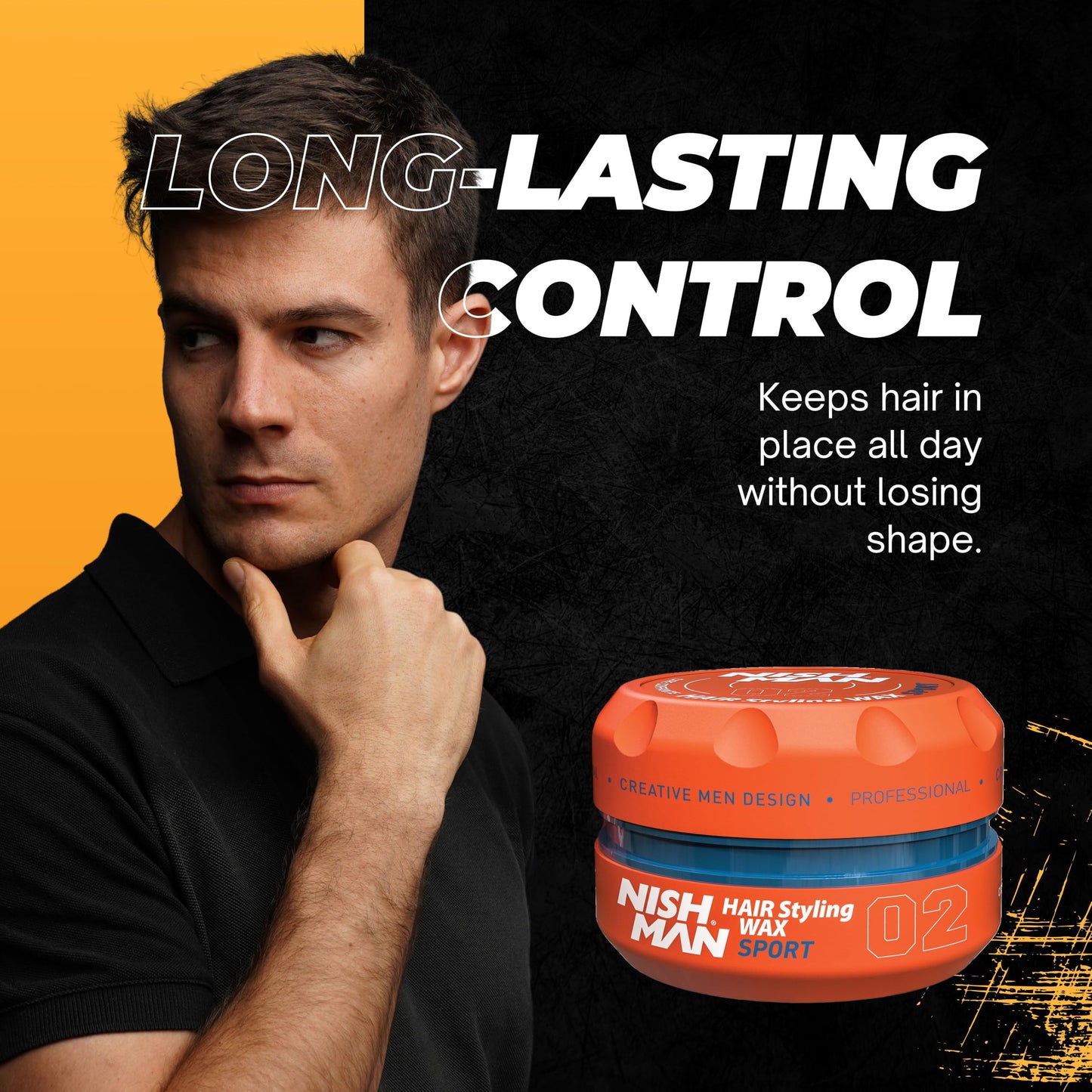 Nishman Hair Styling Wax Sport 02 150 ml