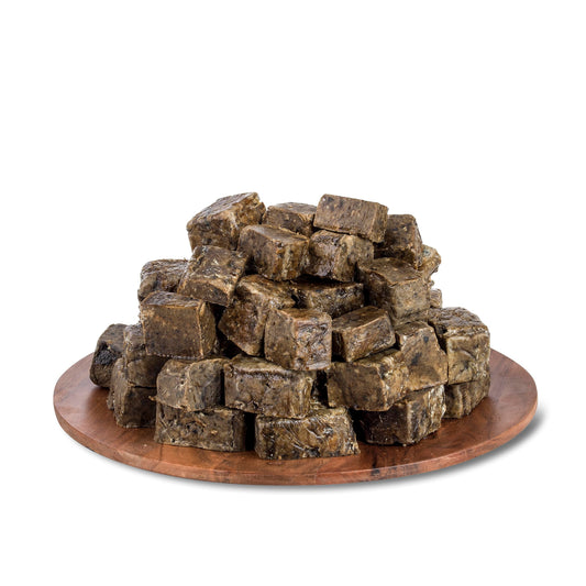 Aroma Depot Raw African Black Soap Bars From Ghana (4 lbs.)