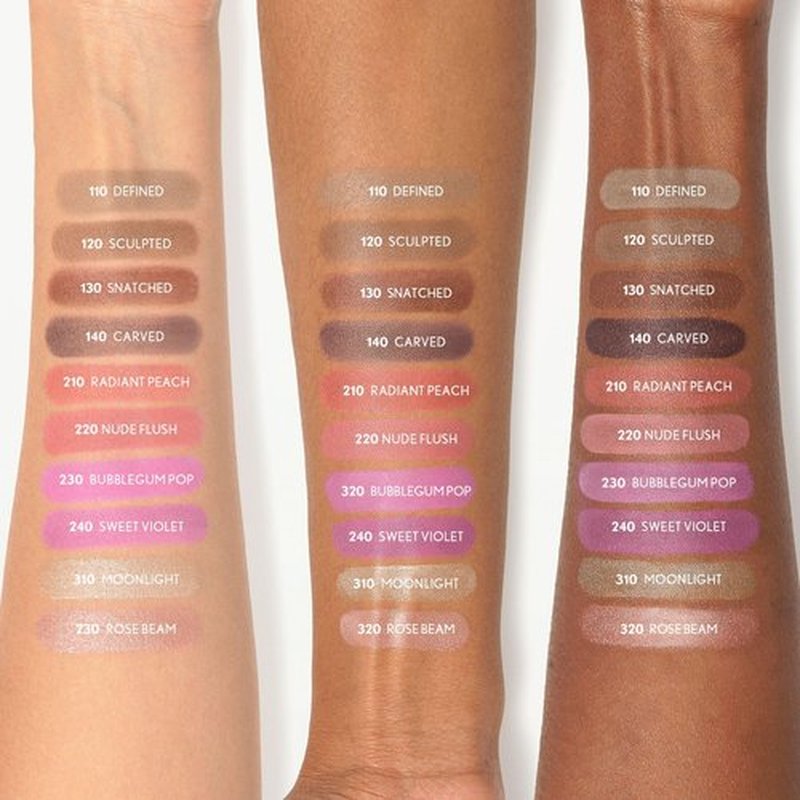 CoverGirl Trublend Skin Enhancer Balm, 130 Snatched, Contour Stick, Vegan Formula, Easy to Use, Glides on Effortlessly, Non-Greasy, Doesn't Crease, 0.21oz