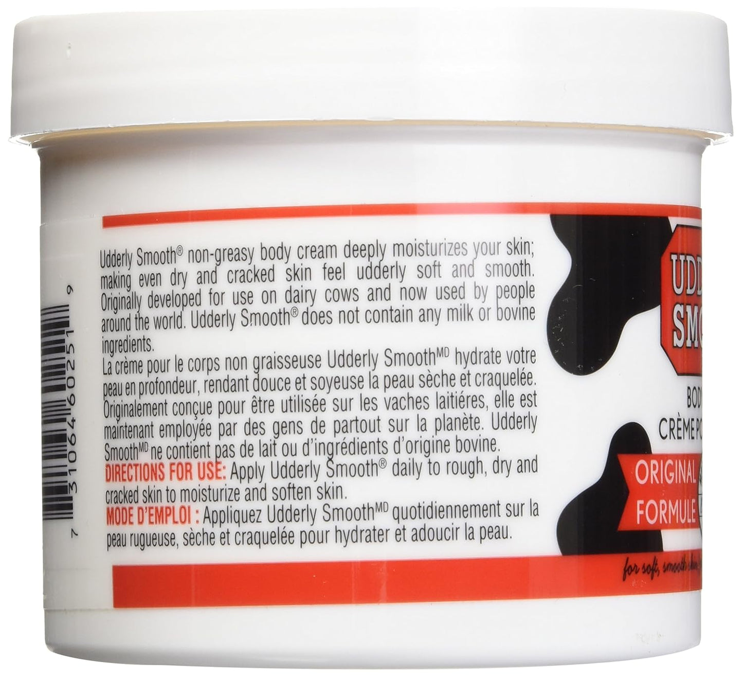 Udderly Smooth Body Cream 10 oz (Pack of 4)
