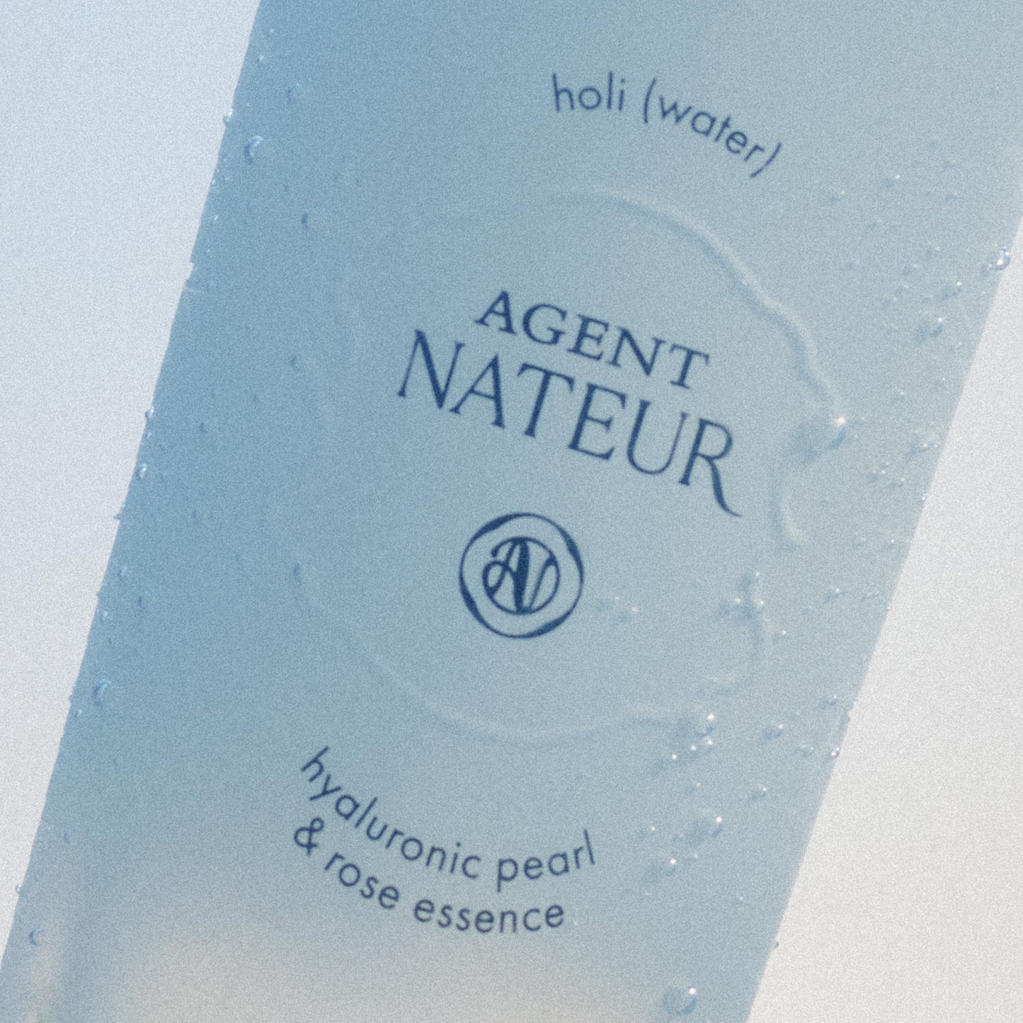 Agent Nateur - holi (water) Natural Pearl + Rose Hyaluronic Essence | Plump, Moisturize, Protect | Luxury, Non-Toxic Clean Skincare (3.4 oz | 100 ml)