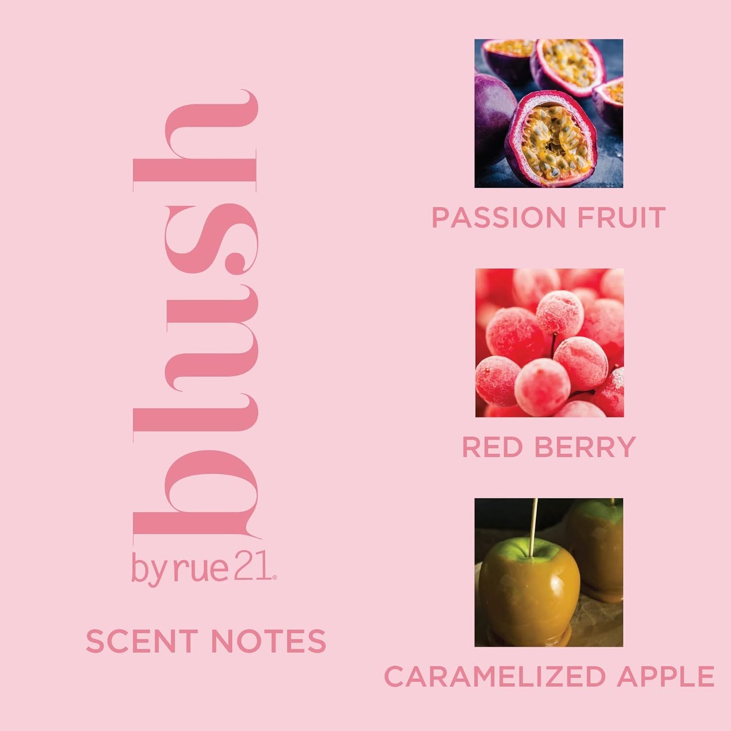 Rue21 Women's Blush Perfume Spray - 1.7 oz Floral Fragrance for Everyday Wear