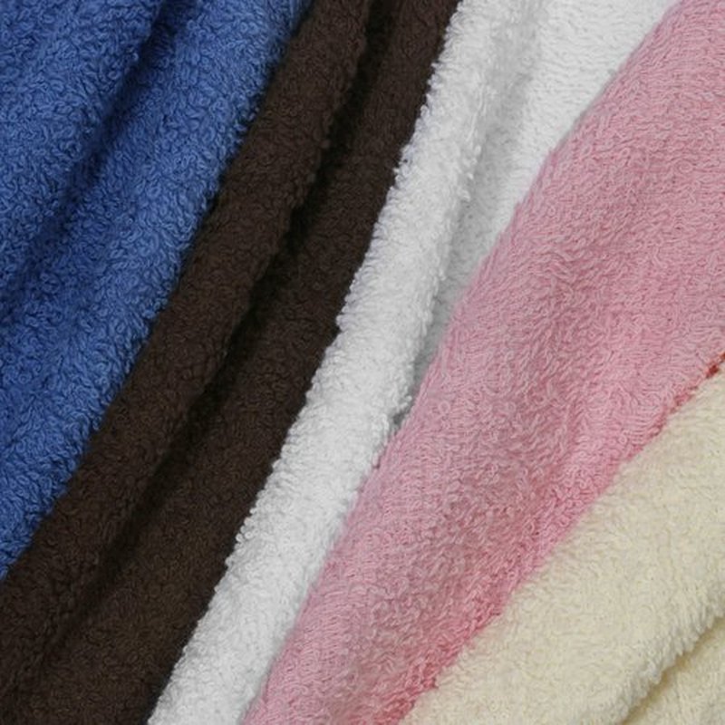 SIMPLI-MAGIC 79264C Cotton Washcloths, Size: 12”x12”, Multi Color, (Pack of 8, 400 Count Total)