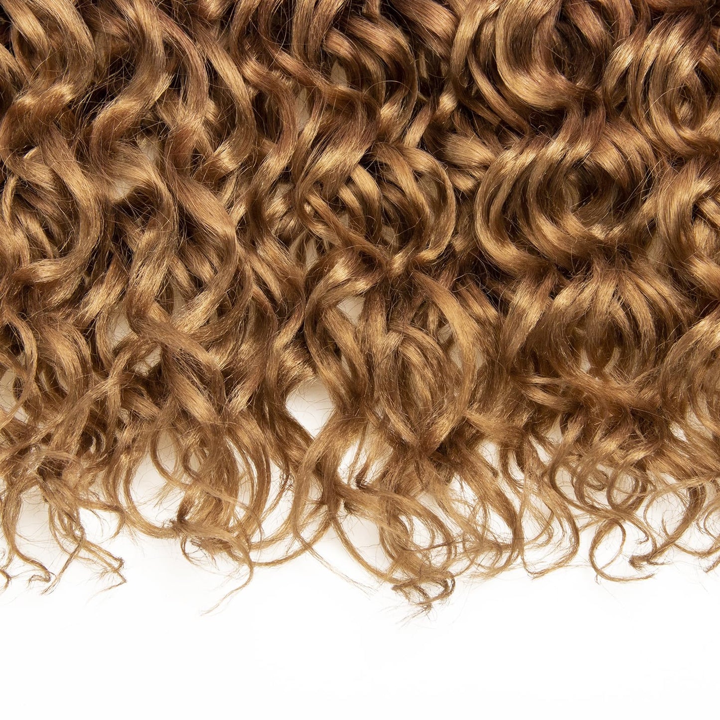 Ocean Wave Crochet Hair 24inch Deep Wave Curly Crochet Hair For Women 6Packs Hawaii Curly Braiding Hair Synthetic Bohemian Crochet Braid Water Wave Crochet hair Extensions (24inch, 1B/30/27)