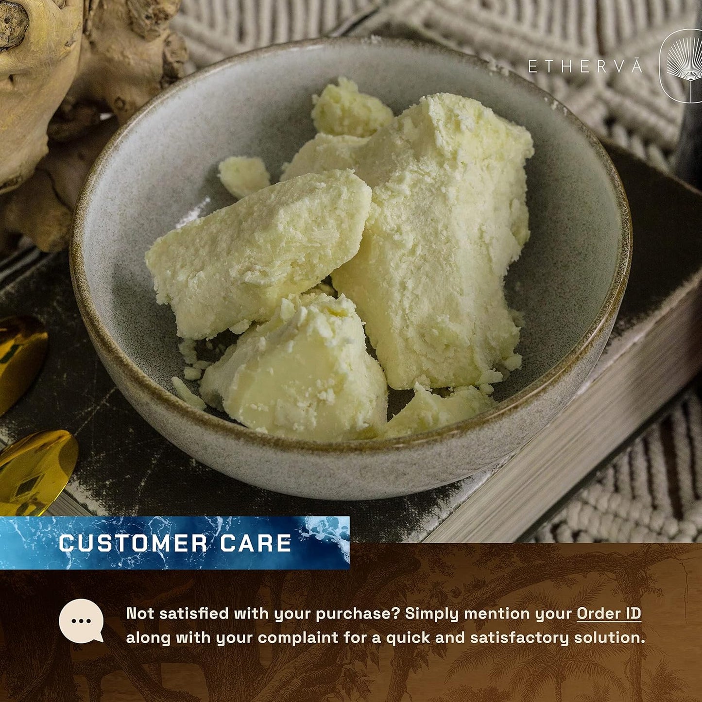 Shea Butter - Unrefined & Raw Natural Moisturizer | 0.5 kg | 1 kg | 5 kg