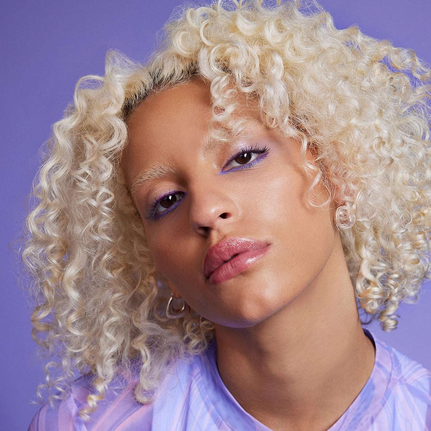 IGK LA BLONDE Purple Toning Treatment Spray | Brighten + Neutralize Brass + Heat Protectant | Vegan + Cruelty Free | 7 Oz