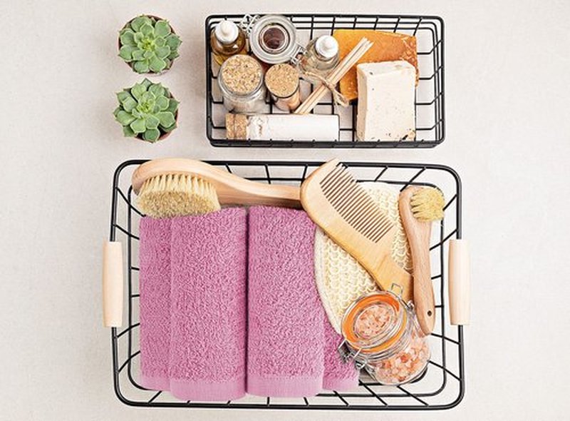 Utopia Towels 24 Pack Cotton Washcloths Set - 100% Ring Spun Cotton, Premium Quality Flannel Face Cloths, Highly Absorbent and Soft Feel Fingertip Towels (Pink)