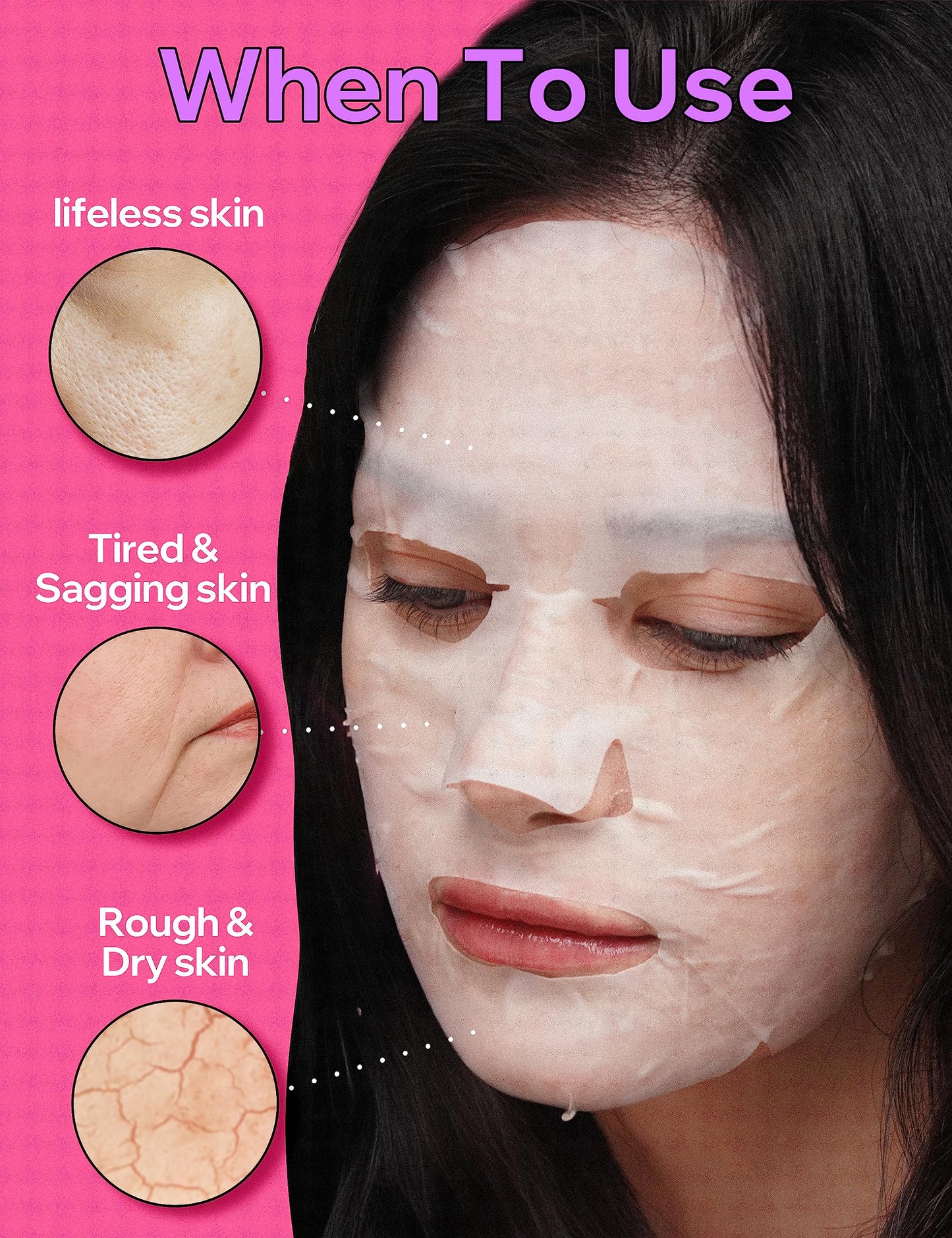 BANOBAGI Vita Genic Jelly Pore Tightening Face Masks Beauty w/Essence & 11 Vitamin Complex | Korean Face Mask | Moisturizing Face Mask Facial Care for Oily Skin (1.8 fl oz, 10 Sheets)