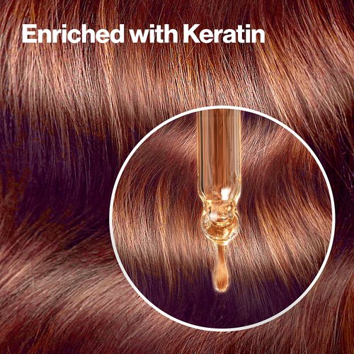Revlon Permanent Hair Color, Permanent Hair Dye, Colorsilk with 100% Gray Coverage, Ammonia-Free, Keratin and Amino Acids, 40 Medium Ash Brown, 4.4 Oz (Pack of 3)