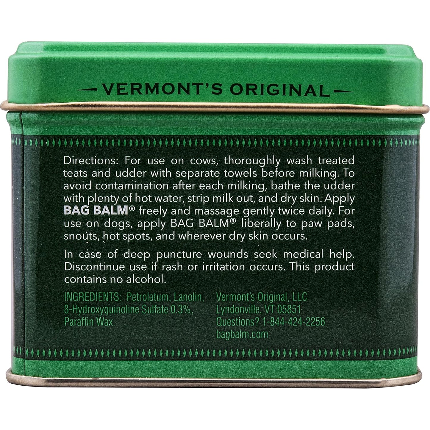 Bag Balm - 8 Ounce Tins - 3 Pack