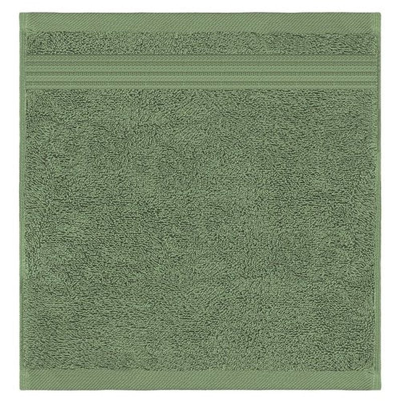 American Veteran Towel, 100% Cotton Turkish Washcloths for Bathroom Essentials 4 Pack, Soft Absorbent Wash Cloths Quick Drying Small Towels Washrags, Sage Green