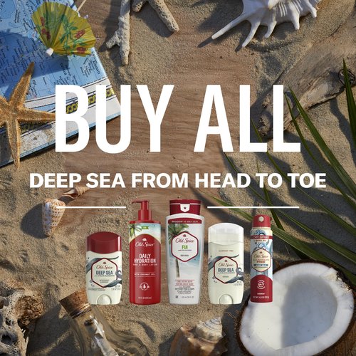 Old Spice Antiperspirant Deodorant for Men, Harbor Scent, 48 Hr Odor Protection, 2.6 oz (Pack of 3)