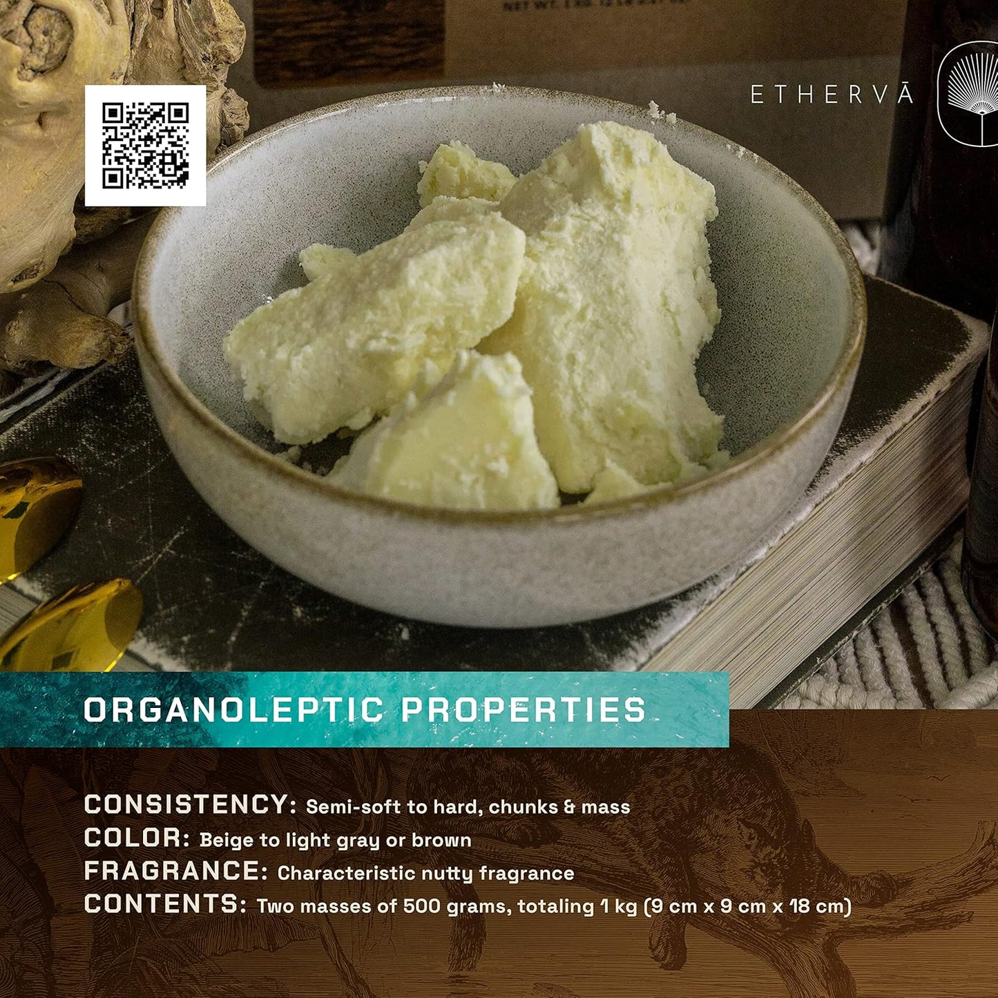 Shea Butter - Unrefined & Raw Natural Moisturizer | 0.5 kg | 1 kg | 5 kg